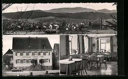 AK Sexau /Kr. Emmendingen, Gasthaus z. Sonne-Stube