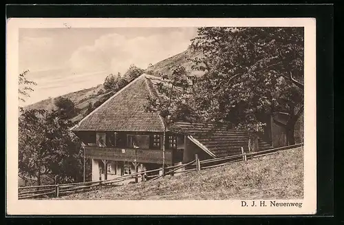 AK Neuenweg, Ansicht der Jugendherberge