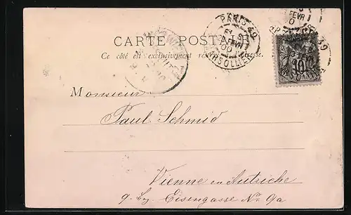 AK Paris, Cathédrale Notre-Dame, Facade