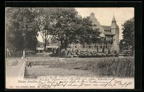 AK Berlin-Tegel, Restaurant Kaiser-Pavillon