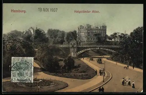 AK Hamburg-St.Pauli, Helgoländer Allee