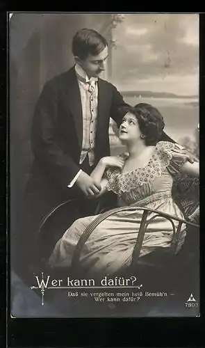 Foto-AK Photochemie Berlin Nr. 7803: Wer kann dafür, Dass sie vergelten...