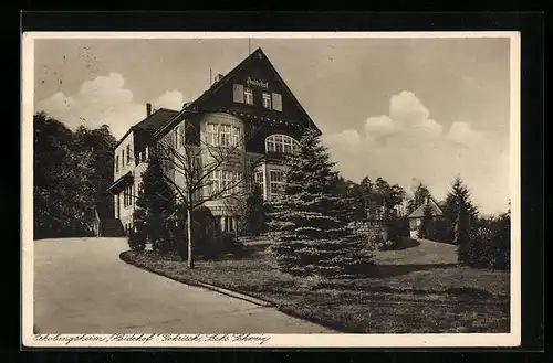 AK Gohrisch / Sächs. Schweiz, Erholungsheim Haidehof