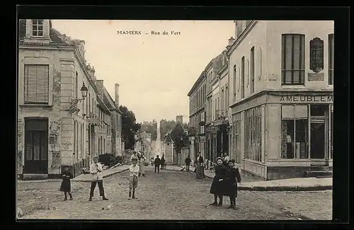 AK Mamers, Rue du Fort