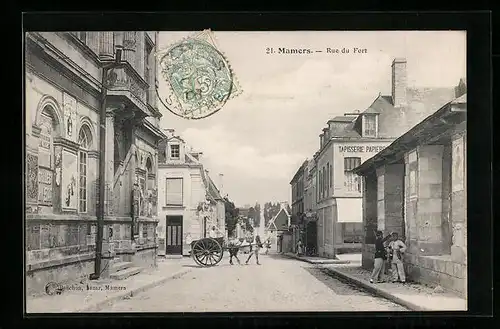 AK Mamers, Rue du Fort