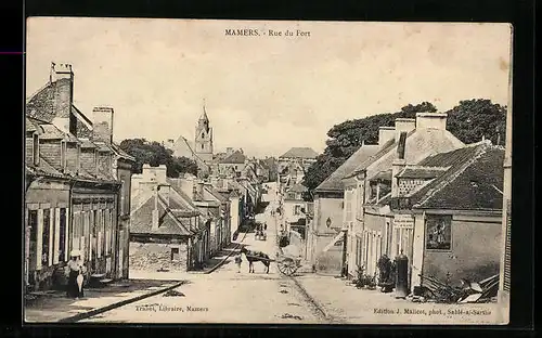 AK Mamers, Rue du Fort