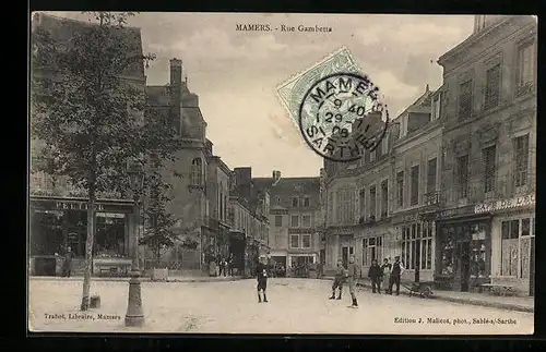 AK Mamers, Rue Gambetta