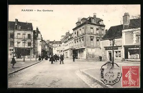 AK Mamers, Rue Gambetta