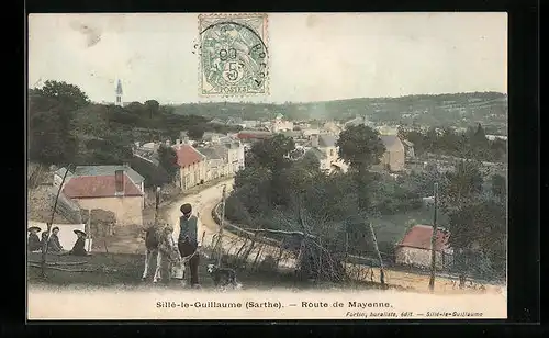 AK Sillé-le-Guillaume, Route de Mayenne