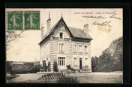 AK Bessé-sur-Braye, Chalet des Papeteries