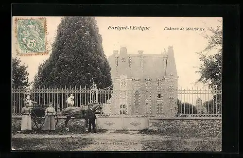 AK Parigné-l`Eveque, Chateau de Montbraye