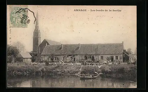 AK Arnage, les bords de la Sarthe