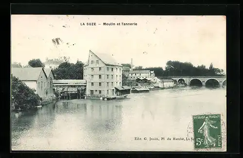 AK La Suze, Moulin et Tannerie