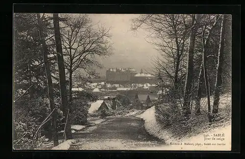 AK Sablé, Jour de neige