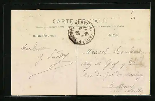 AK La-Chapelle-du-Chêne, La Basilique vue des lieux saints