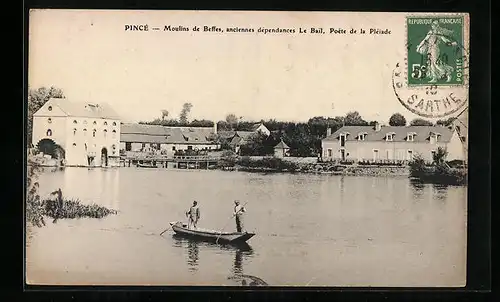 AK Pincé, Moulins de Beffes, anciennes dependances, Le BaiL