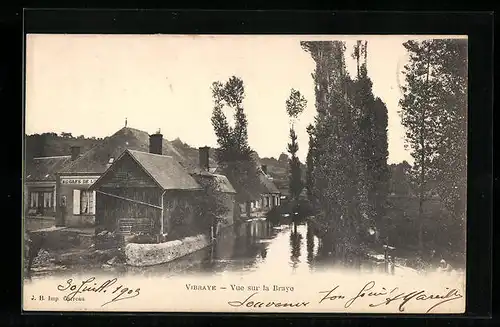 AK Vibraye, Vue sur la Braye