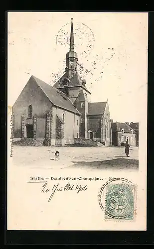 AK Domfront-en-Champagne, Eglise