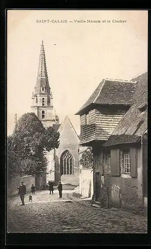 AK Saint-Calais, Vieille Maison et le Clocher