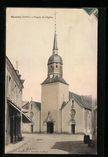 AK Beaufay, Facade de l`Eglise