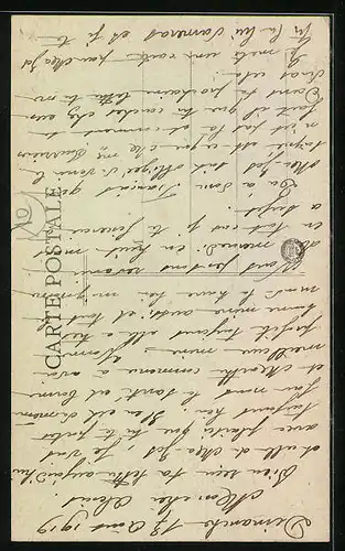 AK Le Grand-Lucé, Le Neufmesnil, Villa du Grand-Lucé