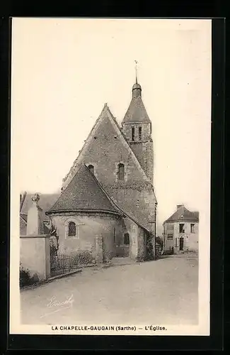 AK La Chapelle-Gaugain, l`Église
