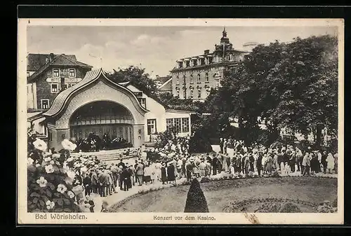 AK Bad Wörishofen, Konzert vor dem Kasino