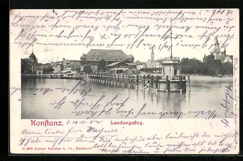 AK Konstanz, Häuser am Ladungsteg
