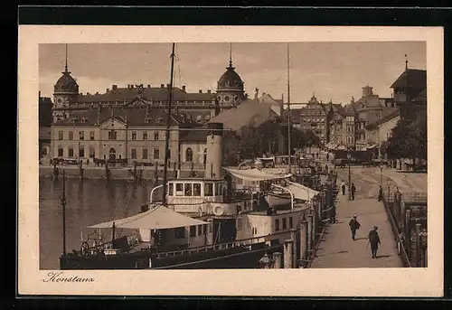 AK Konstanz, Boote am Steg