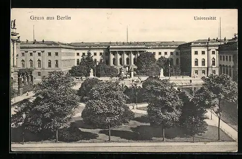 AK Berlin, Blick auf die Universität