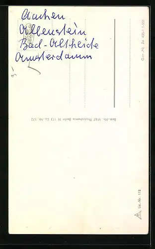 AK Berlin, Alexanderplatz mit Strassenbahnen