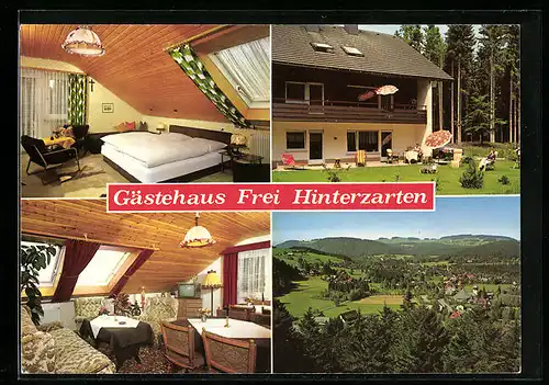 AK Hinterzarten, Gästehaus Frei, Bes. Ingrid Frei, Winterhaldenweg 35