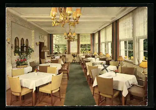 AK Hinterzarten /Schwarzwald, Hotel Weisses Rössle, W. Würth
