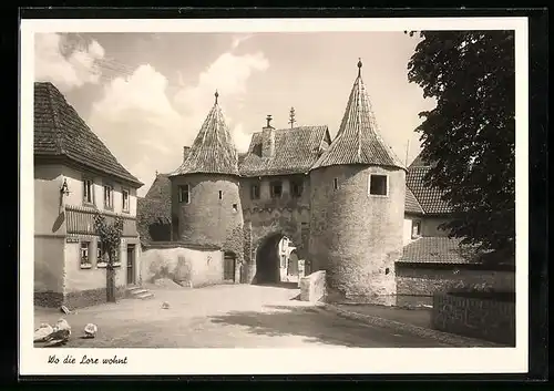 AK Prichsenstadt, Blick auf altes Tor