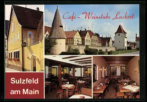 AK Sulzfeld am Main, Café-Weinstube Luckert, Bes. Reinhold Luckert