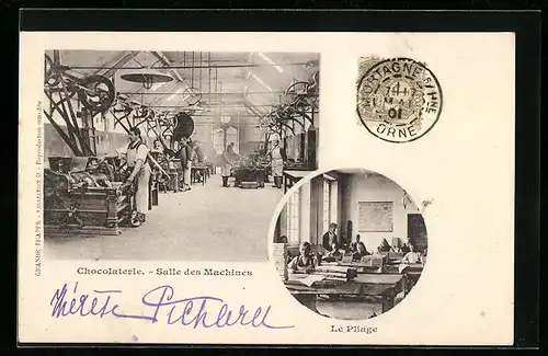 AK Grande-Trappe, Chocolaterie, Salle des Machines, Le Pliage