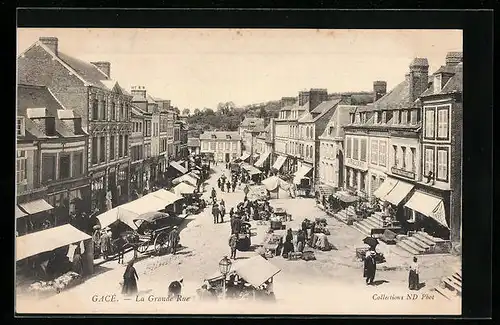 AK Gacé, La Grande Rue