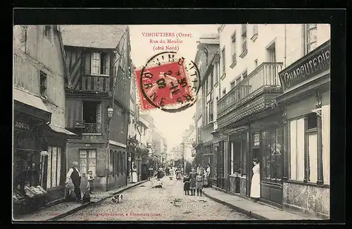 AK Vimoutiers, Rue du Moulin