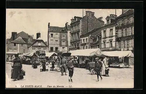 AK La Ferté-Macé, Place du Marché