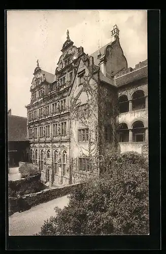 AK Heidelberg, Schloss, Der Friedrichsbau