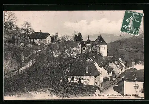 AK Saint-Geoire-en-Valdaine, Le bas du Bourg