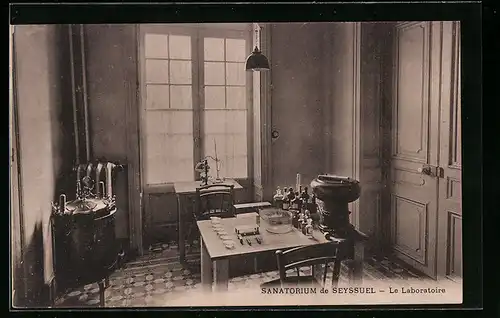 AK Seyssuel, Sanatorium, Le Laboratoire
