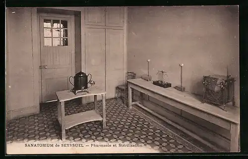 AK Seyssuel, Sanatorium, Pharmacie et Stérilisation
