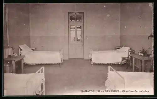 AK Seyssuel, Sanatorium, Chambre de malades