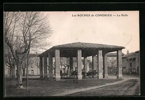 AK Condrieu, Les Roches de Condrieu, La Halle
