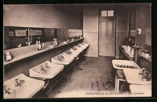 AK Seyssuel, Sanatorium, Les Lavabos