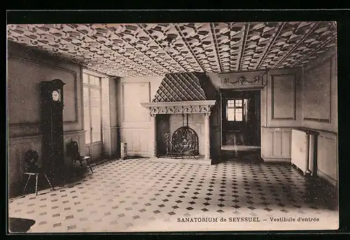 AK Seyssuel, Sanatorium, Vestibule d`entrée