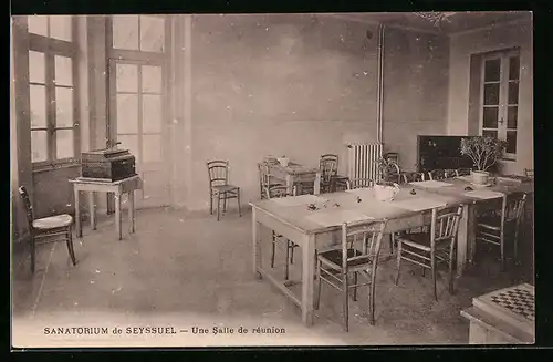 AK Seyssuel, Sanatorium, Une salle de réunion