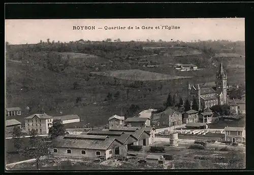 AK Roybon, Quartier de la Gare et l`Eglise