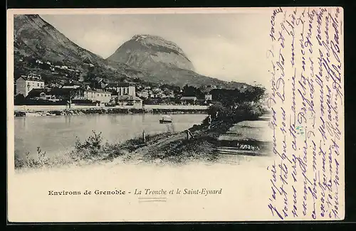 AK La Tronche, Vue panoramique et le Saint-Eynard